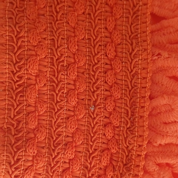 Romeo & Juliet Couture Orange Lace Mini Skirt - Picture 4 of 10